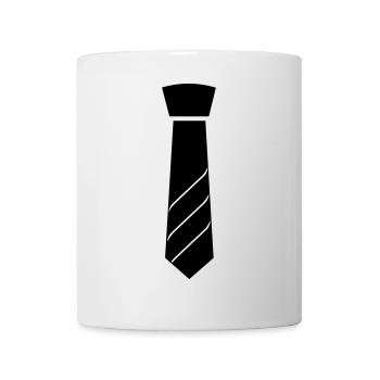Tie - Mug - white - Front