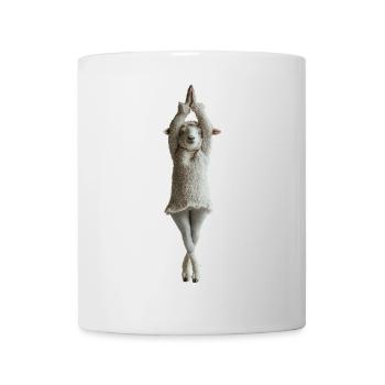 Schaf - Tasse - Weiß - Vorne