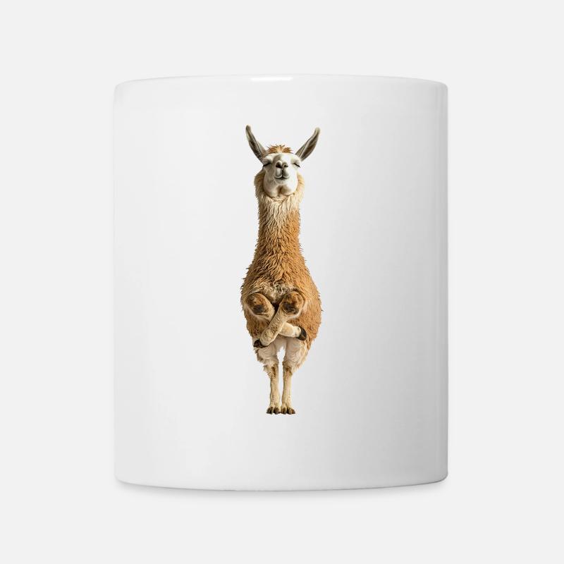 Lama - Tasse - Weiß