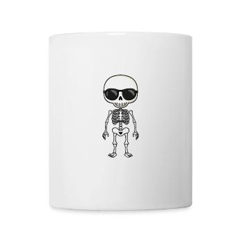 Skelett Comic Halloween - Tasse - Weiß - Vorne
