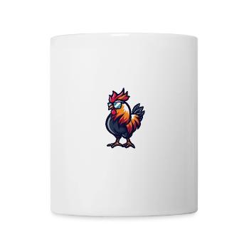 Hahn Cool Tier - Tasse - Weiß - Vorne
