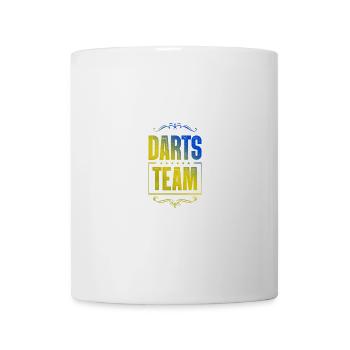 Équipe de fléchettes - Mug blanc - blanc - Devant
