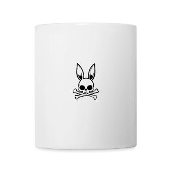 Lapin Crâne de Pâques Crâne - Mug blanc - blanc - Devant