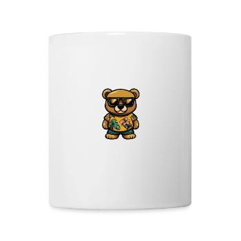 Bear Comic Cool Summer - Mug - white - Front