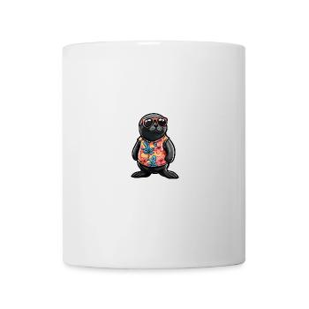 Robbe Tier Cool Sommer - Tasse - Weiß - Vorne
