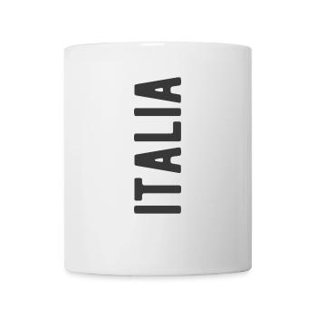Italia Italien Italienische Sprache Spruch - Tasse - Weiß - Vorne