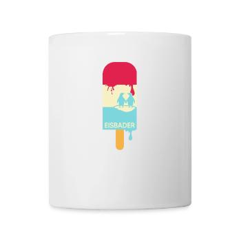 Eisbader Eiszeit im Eisbad - Tasse - Weiß - Vorne