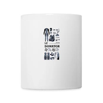 Ich kann nicht, ich bin auf das Wrack der Donator getaucht. - Tasse - Weiß - Vorne