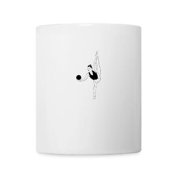 Rhythmic gymnastics - ball - gymnastics - Mug - white - Front
