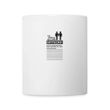 Vous cherchez un ami (homo) - Mug blanc - blanc - Devant