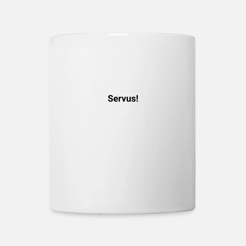 Servus! - Tasse - Weiß