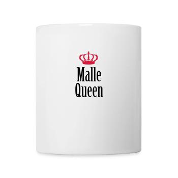 Malle Queen (2c) - Tasse - Weiß - Vorne