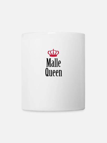 Malle Queen (2c) - Tasse - Weiß