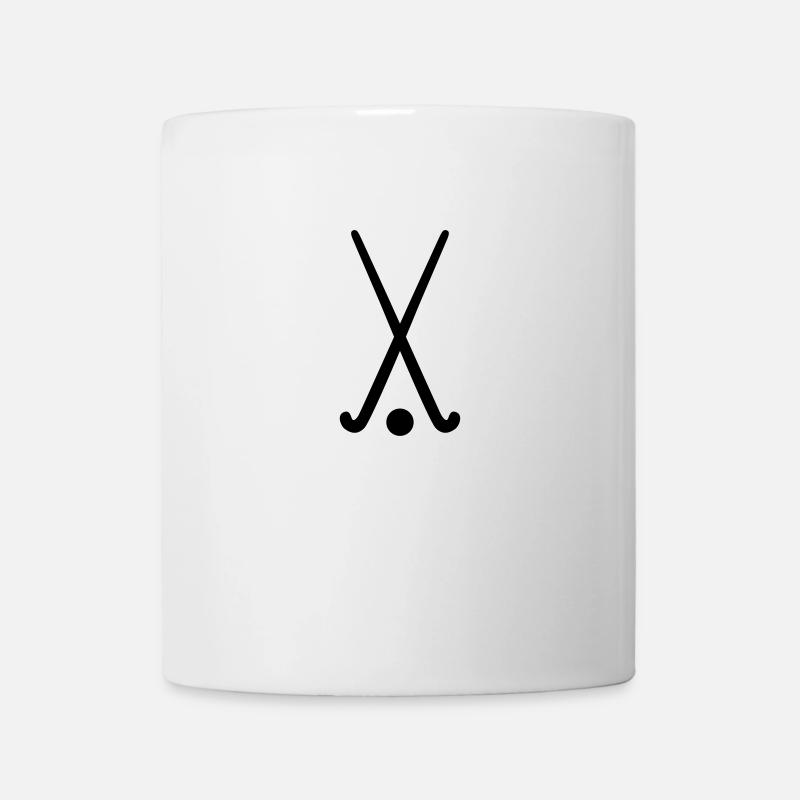 hockey - Tasse - Weiß