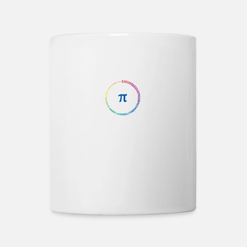 Zahl PI I - Tasse - Weiß