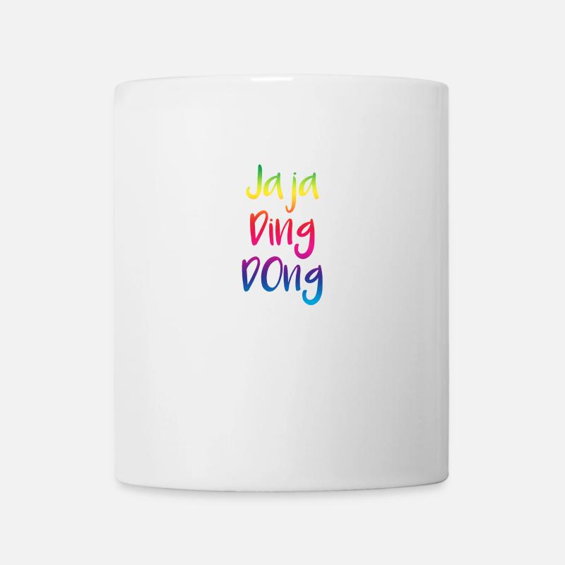 jaja ding dong - Mug - white