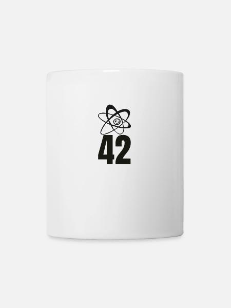 42, die Antwort für das Universum! - Tasse - Weiß