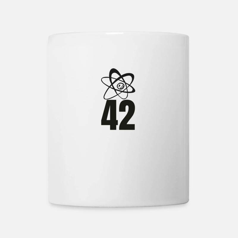 42, la réponse pour l'univers! - Mug blanc - blanc