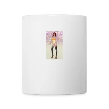 Femme sexy avec des blagues pratiques - Mug blanc - blanc - Devant