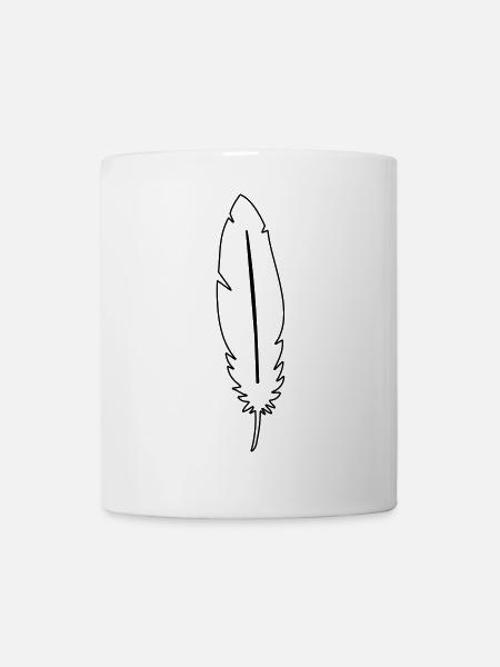 Symbole de légèreté du printemps - Mug blanc - blanc