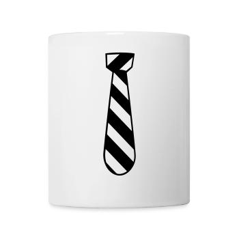 Tie - Mug - white - Front