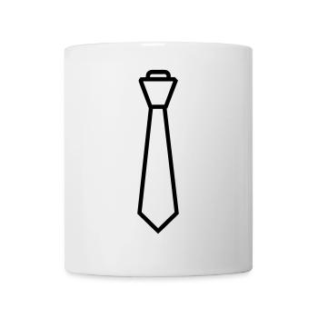 Tie - Mug - white - Front