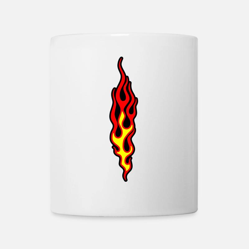 flammen - Mug - white