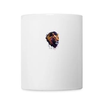 Colorful Lion Face - Mug - white - Front