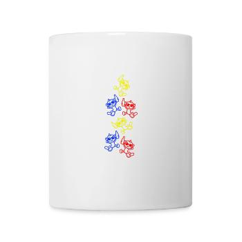 Bière de singe Drôle Coloré - Mug blanc - blanc - Devant