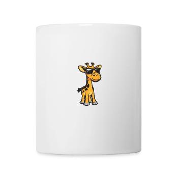 Giraffe Cool Tier - Tasse - Weiß - Vorne