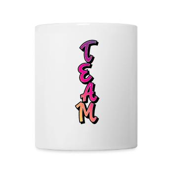 Team - Tasse - Weiß - Vorne