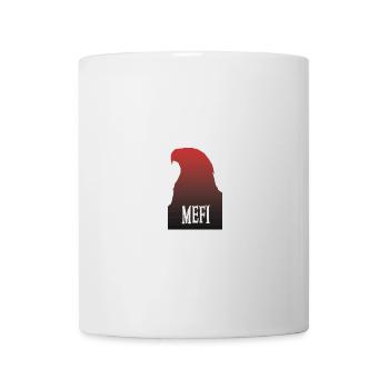 La mascotte du Club de Football de Nice "MEFI" - Mug blanc - blanc - Devant