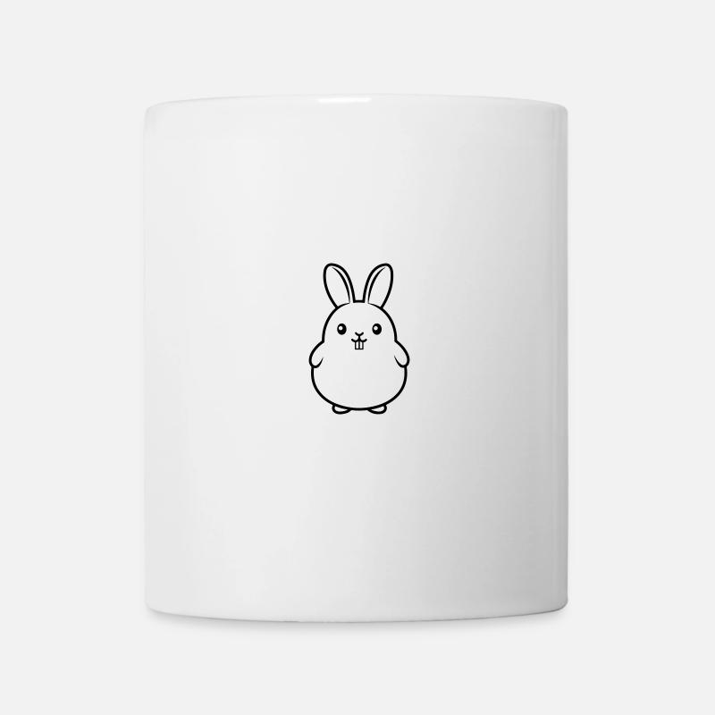 Lustiger Hase Ostern - Tasse - Weiß