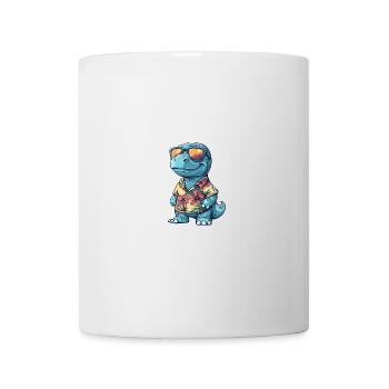 Dinosaur brontosaurus summer - Mug - white - Front