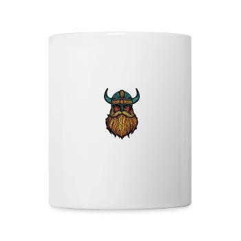 Wikinger Helm - Tasse - Weiß - Vorne