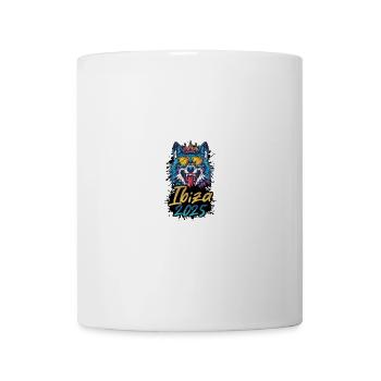 Ibiza 2025 Loup de fête - Mug blanc - blanc - Devant