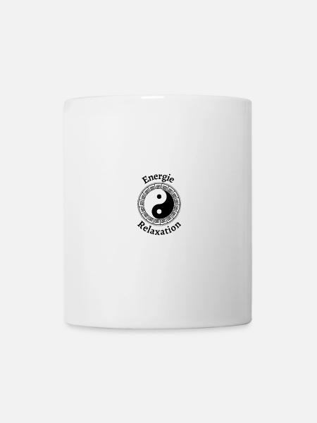 yin yang ENERGIE RELAXATION - Mug blanc - blanc