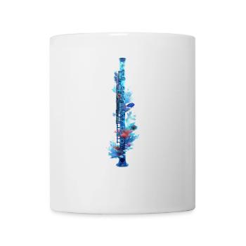 Flûte de poisson - Mug blanc - blanc - Devant