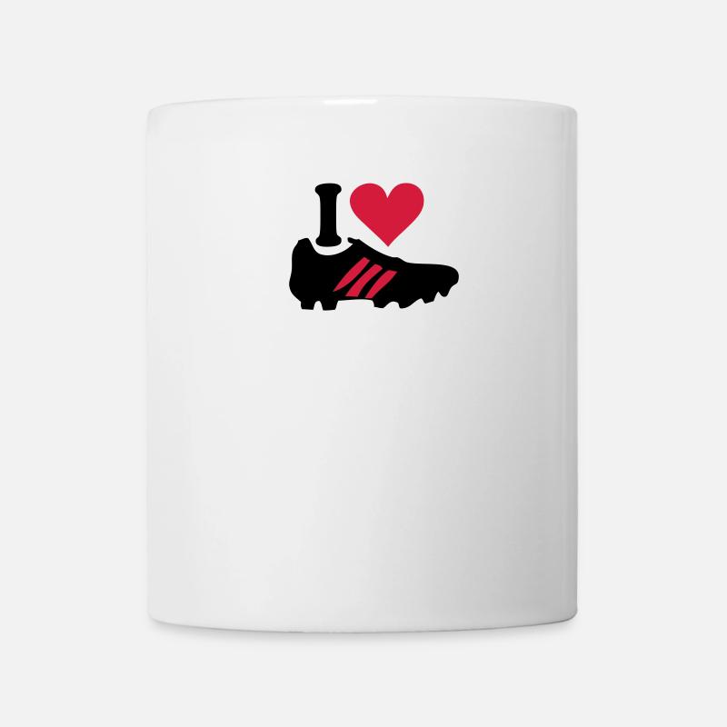 Fußball - Tasse - Weiß
