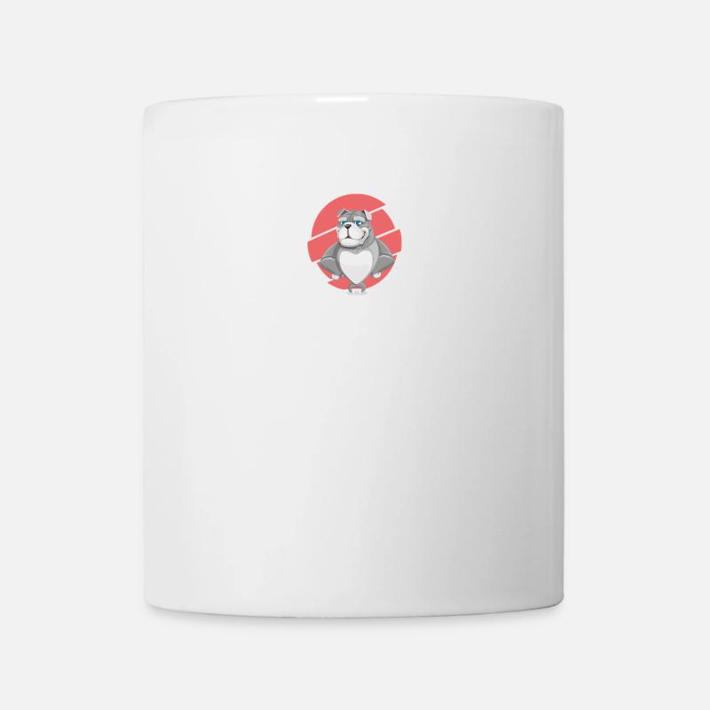 bouledogue mastiff chien animal - Mug blanc - blanc