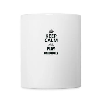 Unihockey - Tasse - Weiß - Vorne