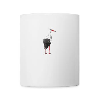 cigogne - Mug blanc - blanc - Devant