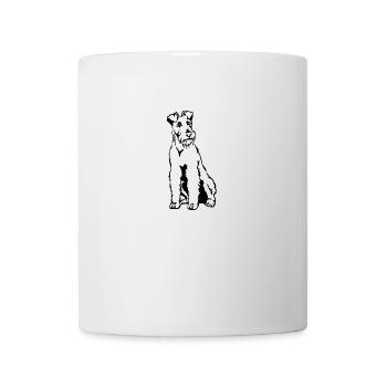 Irish Terrier - Mug blanc - blanc - Devant