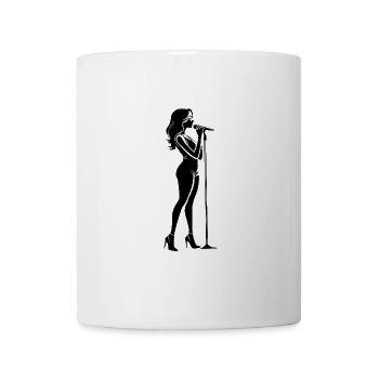 Chanteuse Superstar - Idol Design - Mug blanc - blanc - Devant