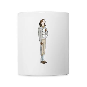 A noble dog - Mug - white - Front