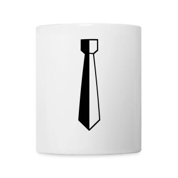 Tie - Mug - white - Front