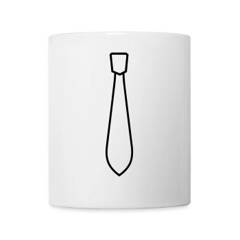 Tie - Mug - white - Front