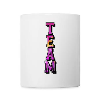 Team - Tasse - Weiß - Vorne