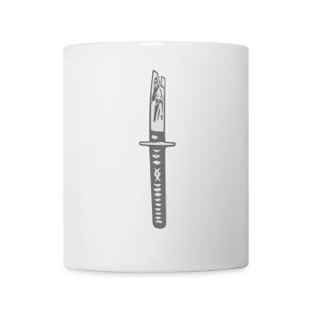 Katana Klinge - Tasse - Weiß - Vorne