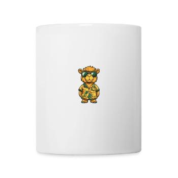 Kamel Comic Cool Sommer - Tasse - Weiß - Vorne